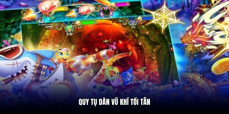 Quy tụ dàn vũ khí tối tân, hiện đại bậc nhất